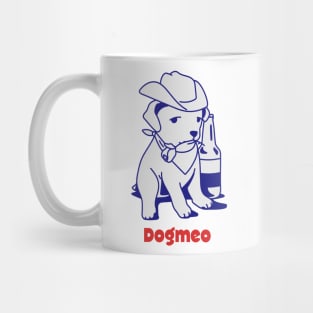 Funny t-shirt Dogmeo like a dog Romeo Meme Mug